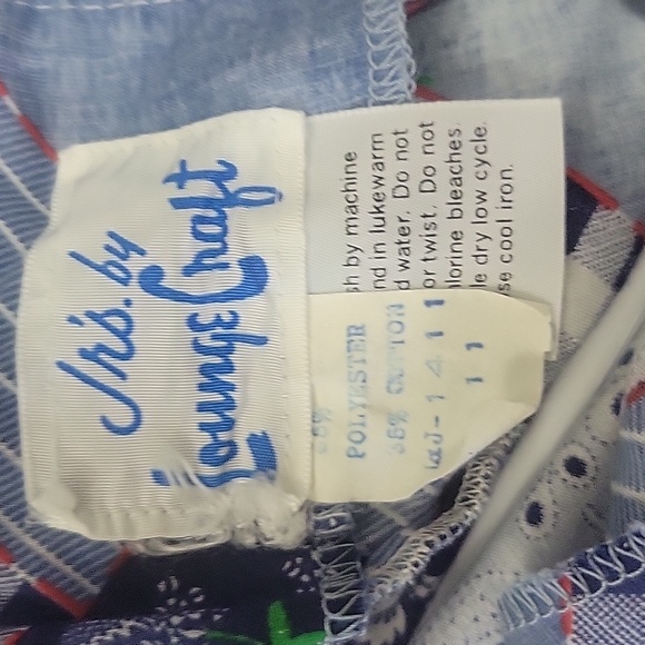 Lounge Craft | 70s Vintage Americana Patchwork Tie Waist Maxi Dress - Picture 10 of 11